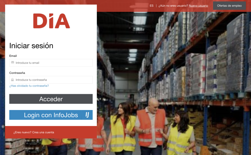 trabajar en supermercados día