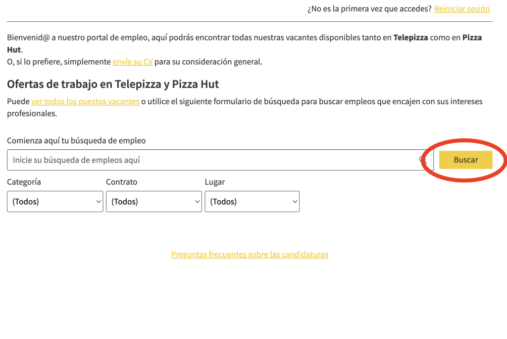 trabajar en telepizza