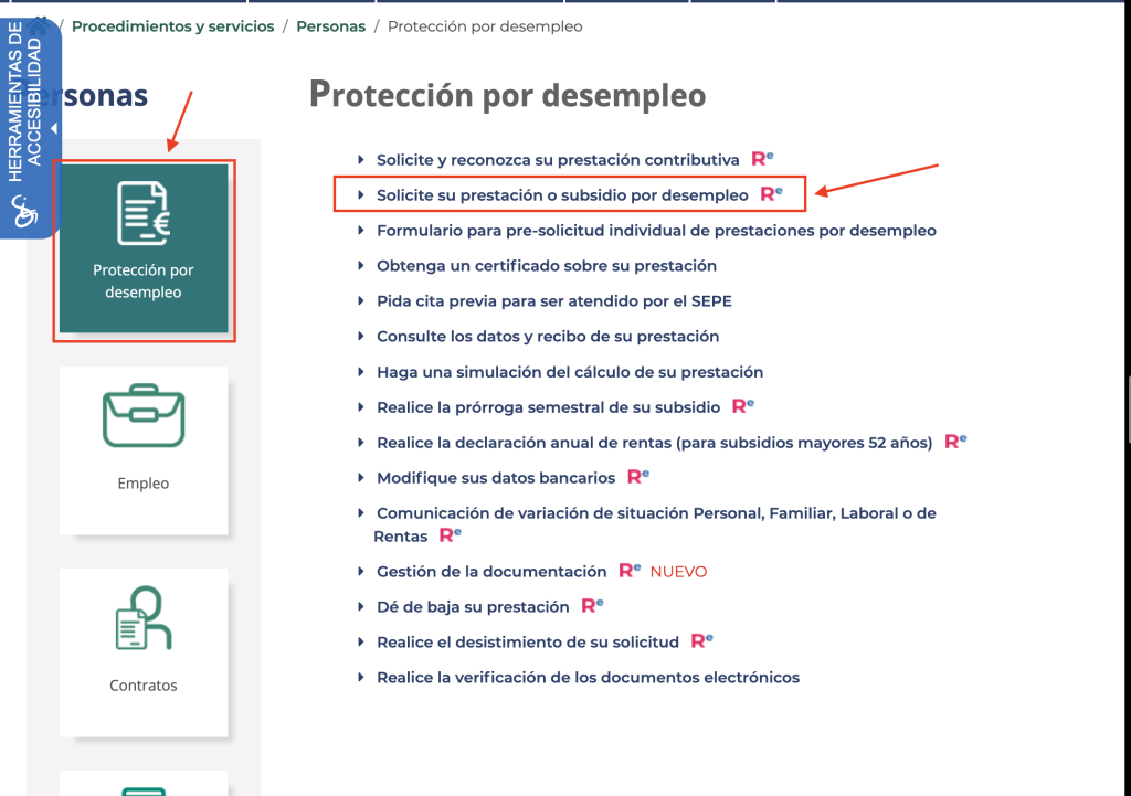 Cómo solicitar la capitalización del paro online sede electronica paso a paso