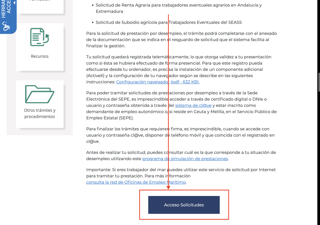 Cómo solicitar la capitalización del paro online sede electronica paso a paso